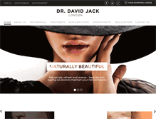 Tablet Screenshot of drdavidjack.com